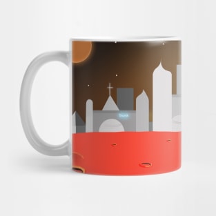 City on Mars Mug